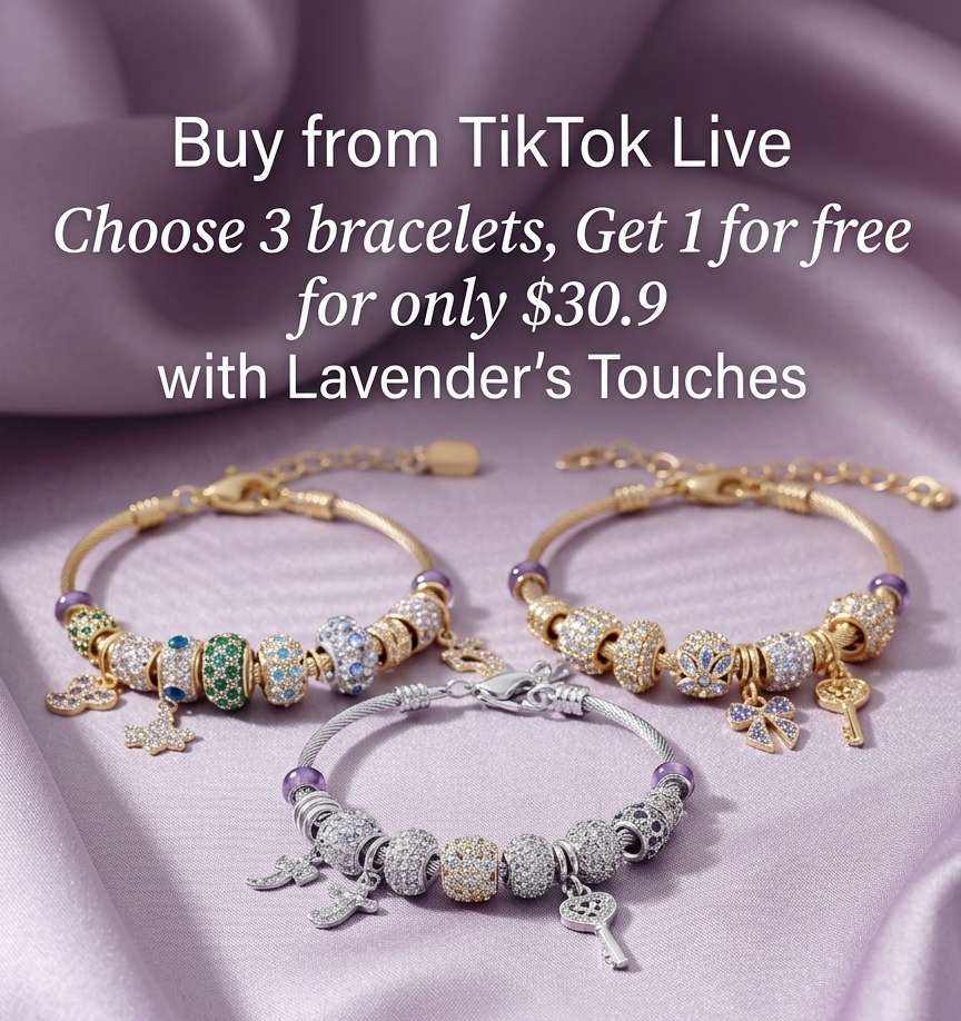 Buy 3 Bracelet from Tiktok live