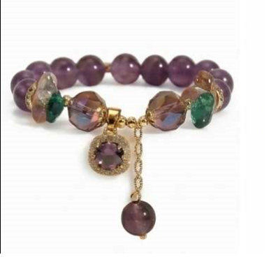 Amethyst Cascades Bracelet