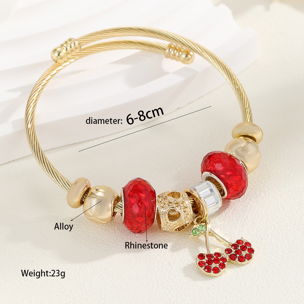 Cherry Bracelet
